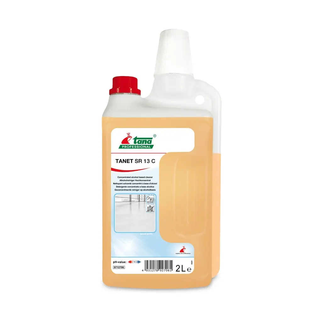 Tanet SR 13 C Tana, 2 l, tisztítószer, alkohol alapú koncentrátum