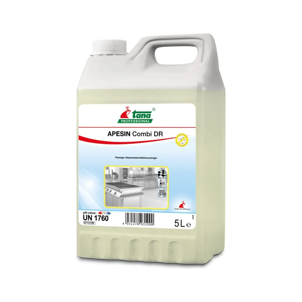 Apesin Combi DR Tana, 5 l, fertőtlenítő tisztítószer, élelmiszeripar