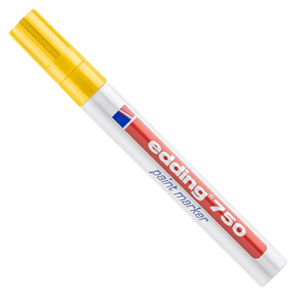 [CWTED7502] Lakkmarker, 2-4 mm, EDDING "750", sárga