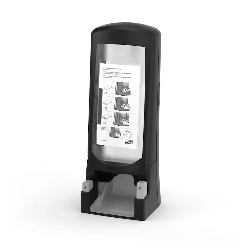 [TO272250] Tork Xpressnap drive-thru szalvétaadagoló, fekete, N4
