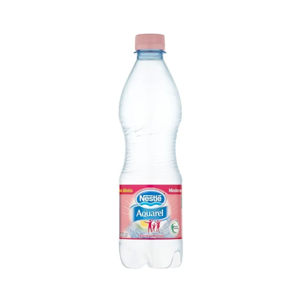 Ásványvíz, mentes, Aquarel 0,5L, 24 db/zsugor, betétdíjas