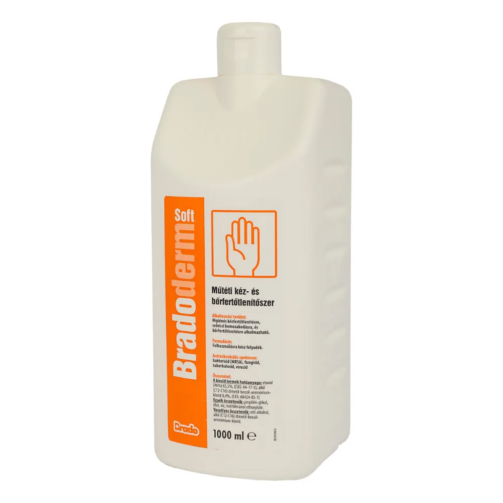 Bradoderm soft műtéti kézfertőtlenítő 500ml