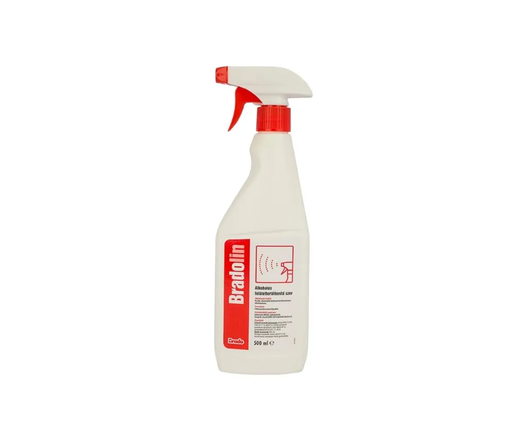Bradolin alkoholos felületfertőtlenítő szer 500ml