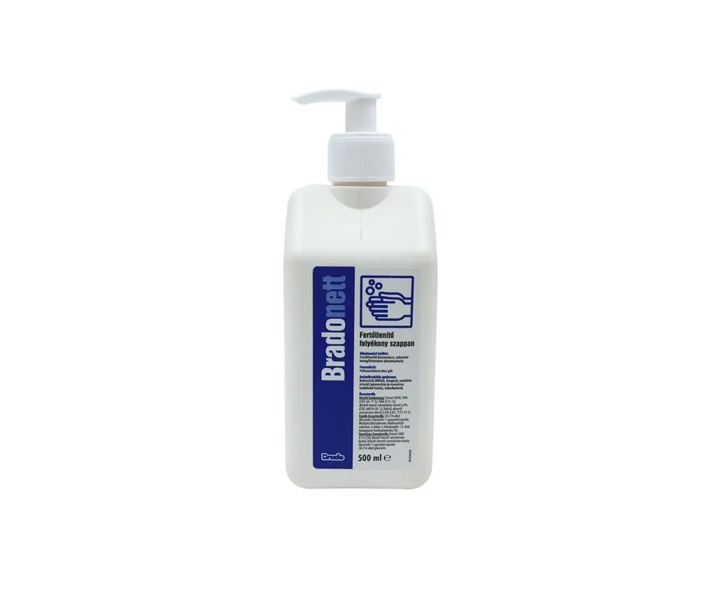 [BR051015411] Bradonett fertőtlenítő folyékony szappan 500 ml