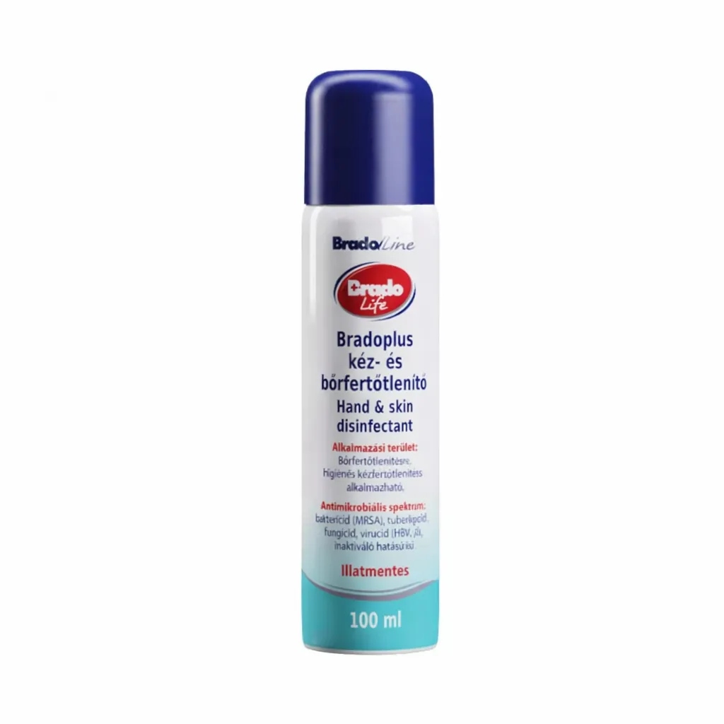 Bradoplus kéz- és bőrfertőtlenítőszer 100 ml