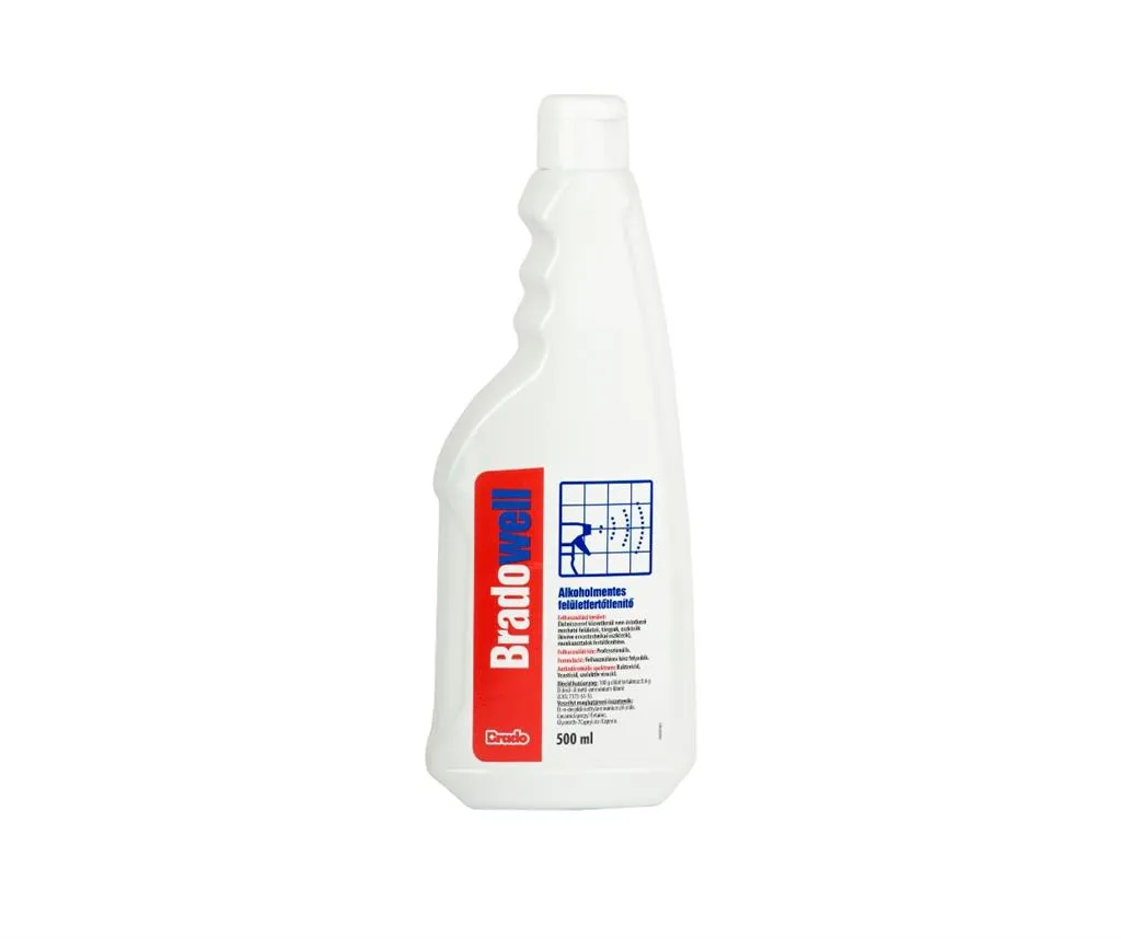 Bradowell felületfertőtlenítő szer 500ml kupakos