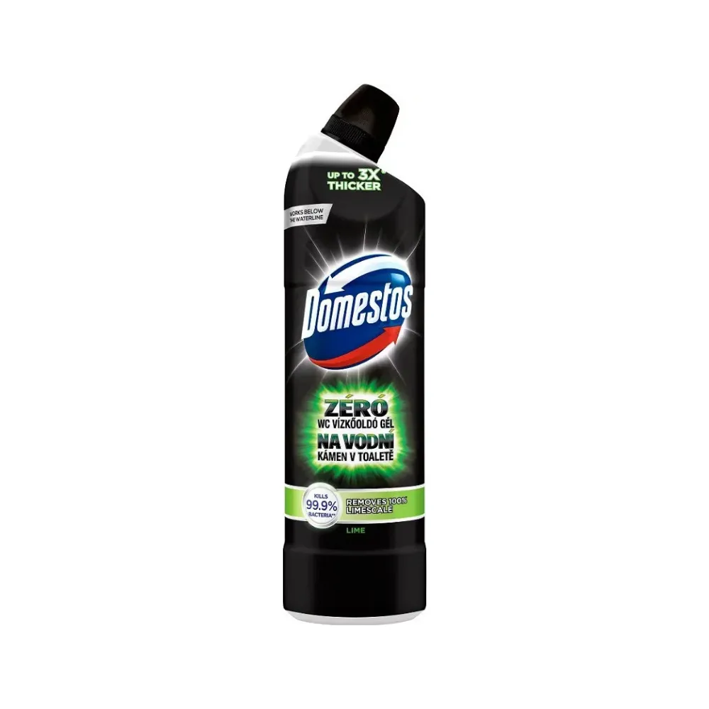 Domestos, Zéró, WC vízkőoldó 750ml Lime
