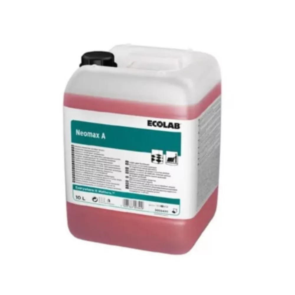 Neomax A Ecolab, 10 l, gépi tisztítószer, lúgos