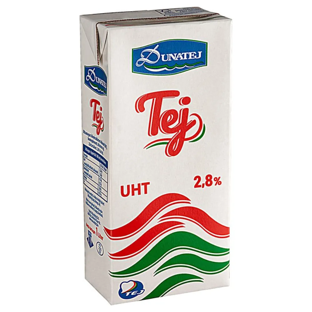 UHT tej, Dunatej, 1,5 %, karton, 12x1l