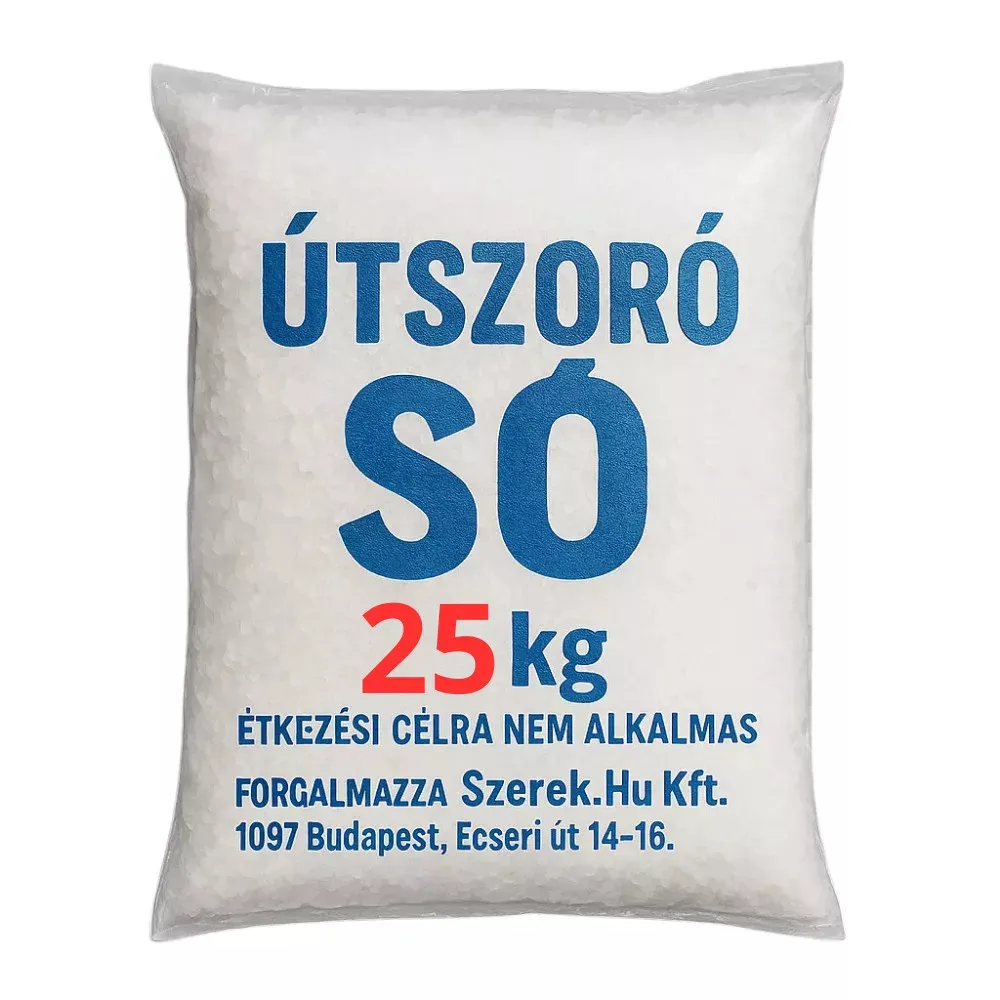 [HT0008] Háztartási útszóró só, 25 kg