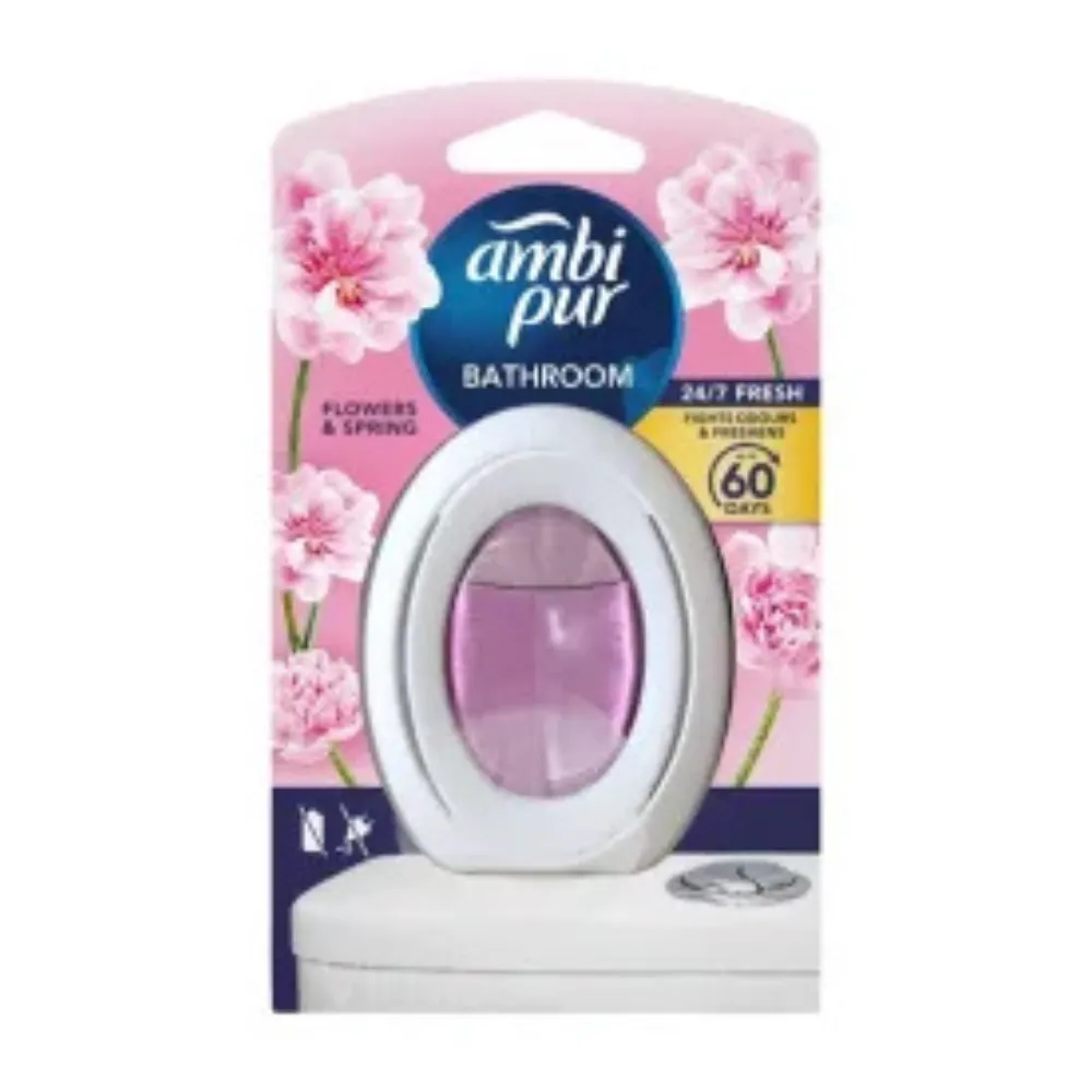 AmbiPur fürdőszobai légfrissítő Flowers&Spring 100g/7,5ml