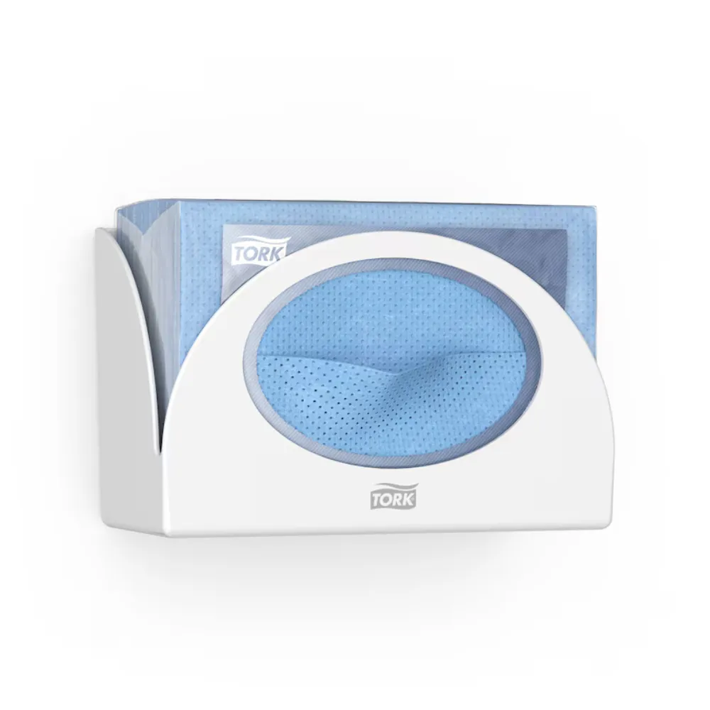 [TO655100] Tork tisztítókendő adagoló kis csomaghoz, fehér, W8 1db