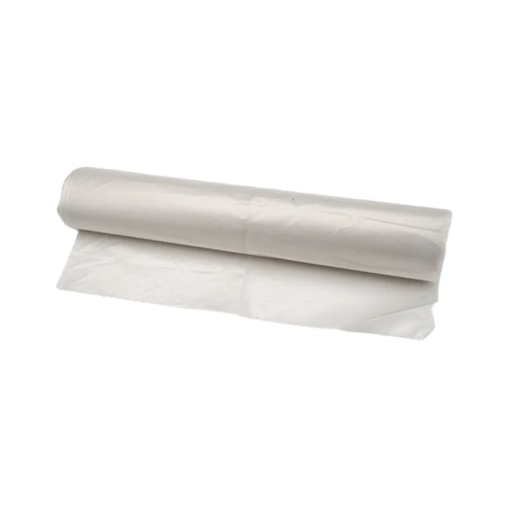 [ZS70X110A22L1T] PE zsák átlátszó, 135 liter, 70x110 cm, 10db/tekercs, 22µ