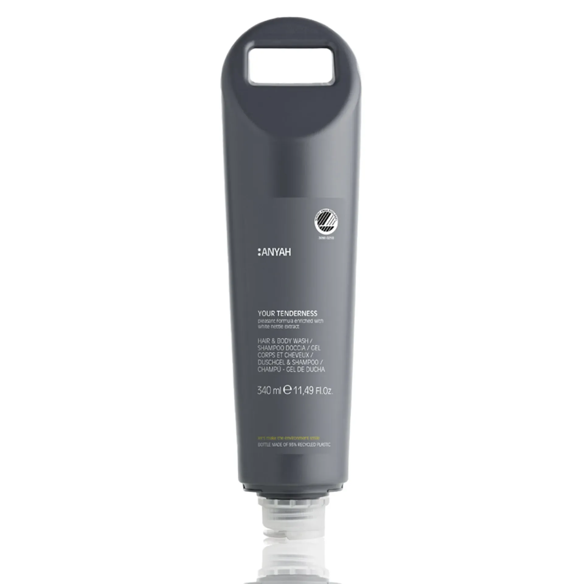 Anyah, sampon és tusfürdő, nem utántölthető, 340 ml, 24db/karton
