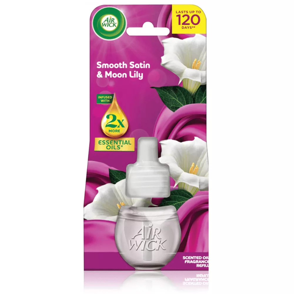 [VPC50456] Air Wick, készülék utántöltő, 19ml, szatén és liliom