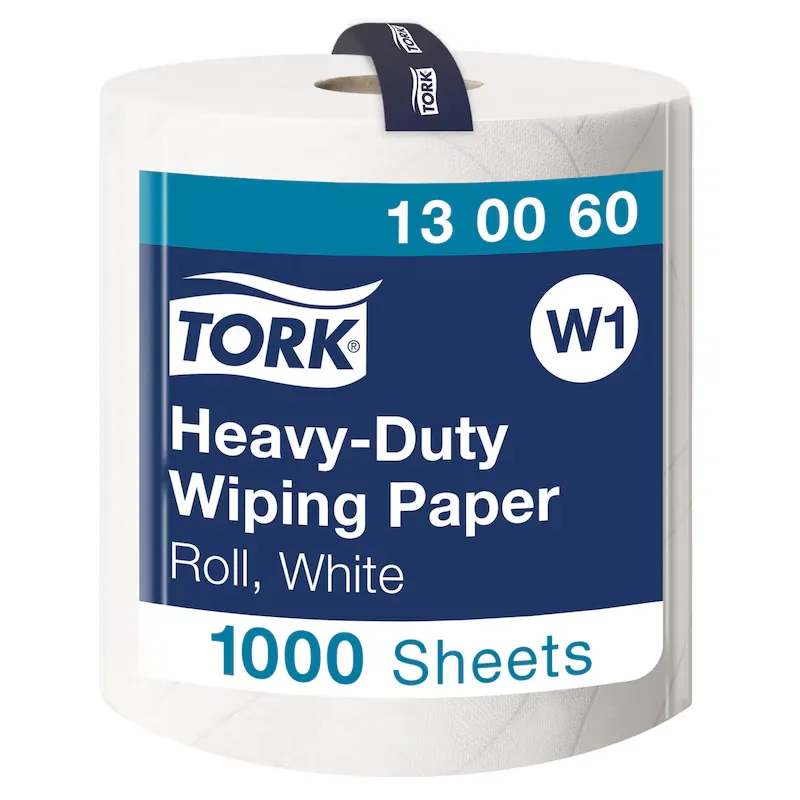 [TO130060] Tork ipari nagy teljesítményű tekercses törlőpapír, fehér, 2 réteg, 37x34, 340 m, W1