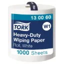 Tork ipari nagy teljesítményű tekercses törlőpapír, fehér, 2 réteg, 37x34, 340 m, W1