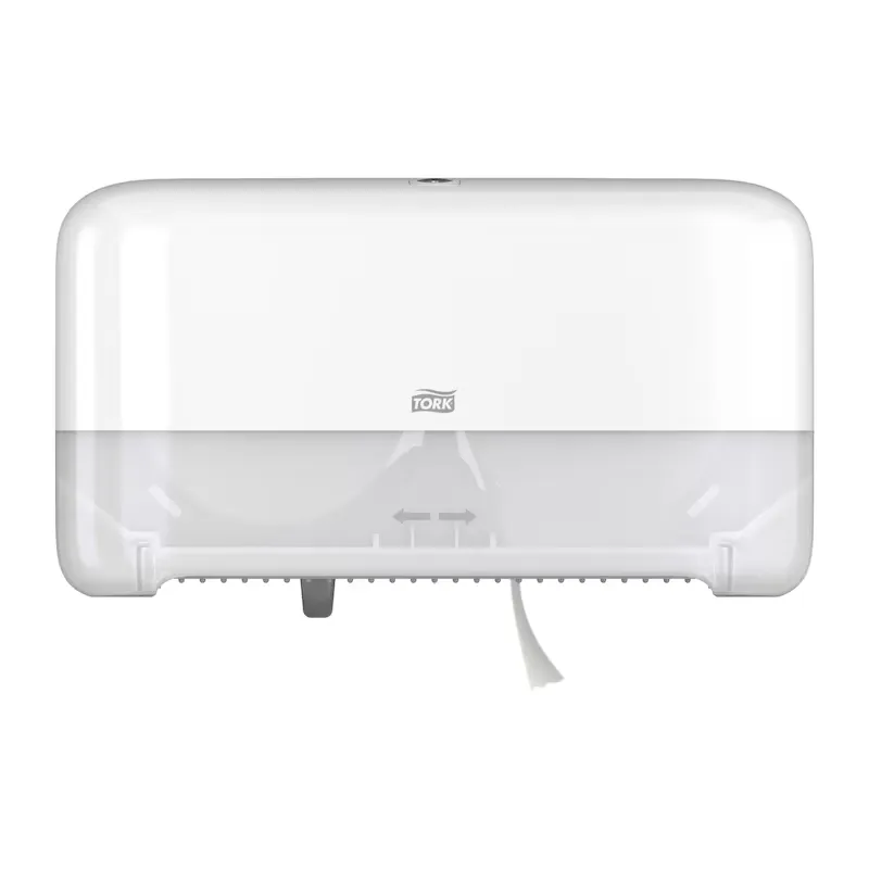 [TO558060] Tork OptiServe belsőmag nélküli 2 tekercses toalettpapír-adagoló, fehér, T5 , előd: 558040