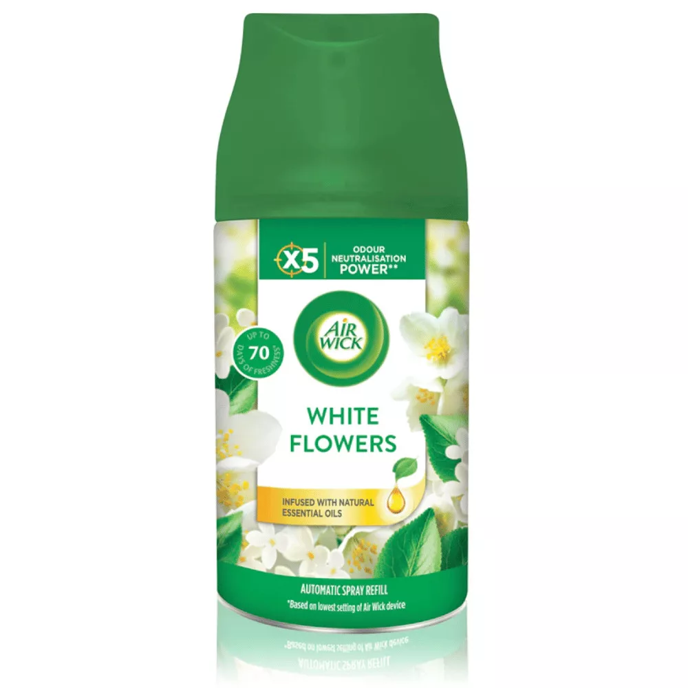 [VPC56784] Légfrissítő Air Wick utántöltő 250 ml, fehér virág illat