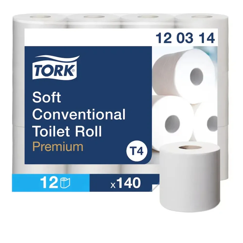 [TO120314] Tork kistekercses toalettpapír, fehér, 12 tek./karton, 3 réteg, 16,1 m, T4