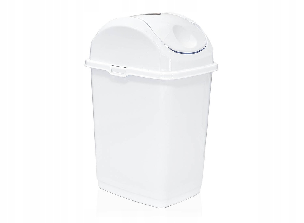 [VFSZ09401F] Slim billenőfedeles szemetes Fehér 5L