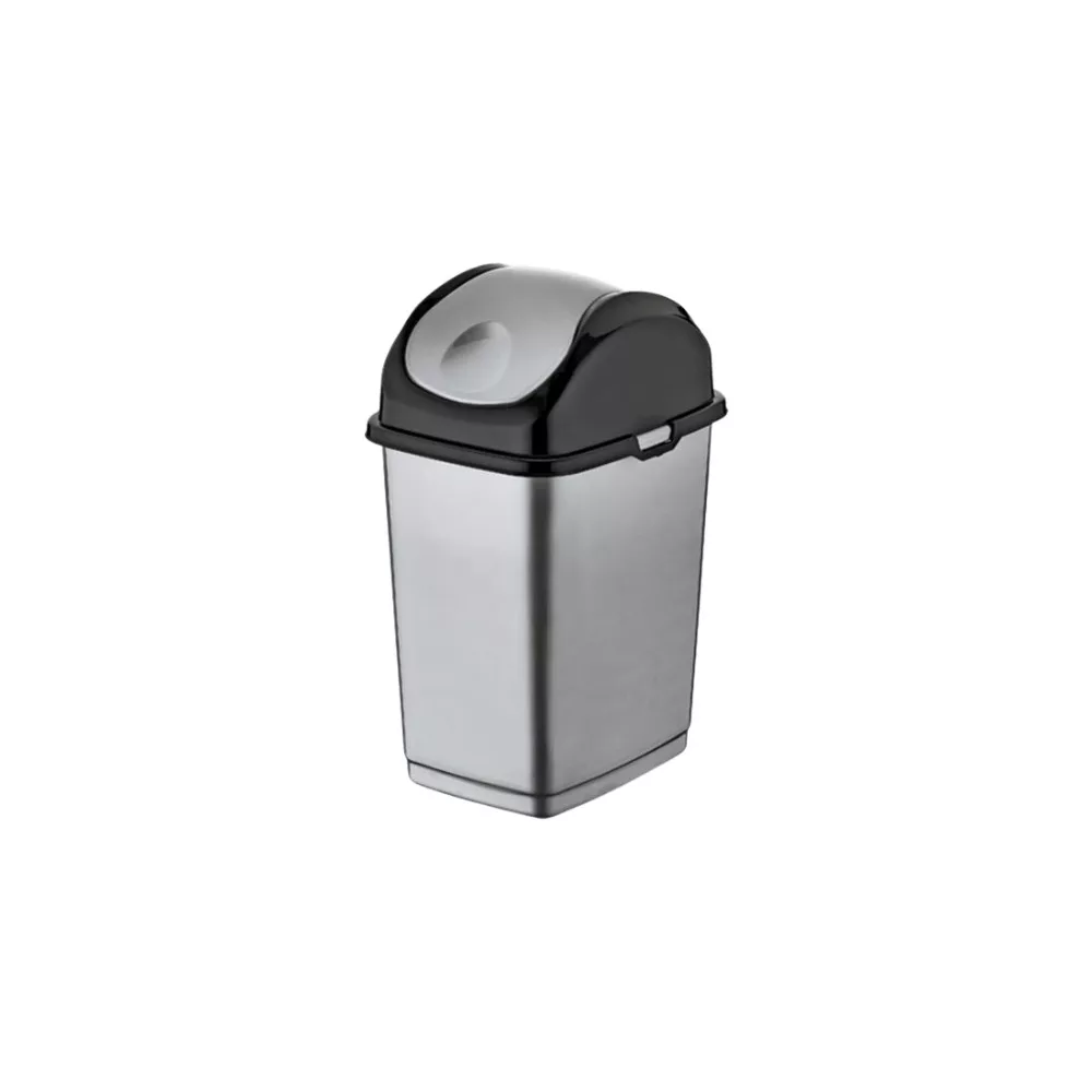 [VFSZ09402A] Slim billenőfedeles szemetes Antracit 10L