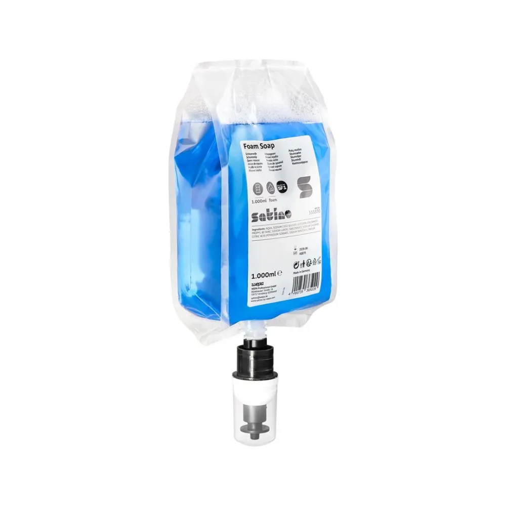 [WE333370] WEPA Satino habszappan, kék, patronos, 1000 ml, SF1