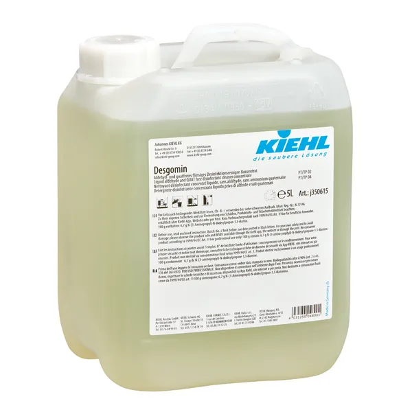 [KIJ350605] Kiehl Desgomin, aldehid- és kvantermentes fertőtlenítő koncentrátum, 5L