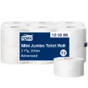 Tork Mini Jumbo tekercses toalettpapír, fehér, 2 réteg, D18,8, 170 m, 12 tek./karton, T2