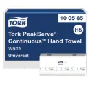 Tork PeakServe folyamatos adagolású papír kéztörlő, fehér, 1 réteg, 22,5x 20,1 cm, 12 csom./karton, H5