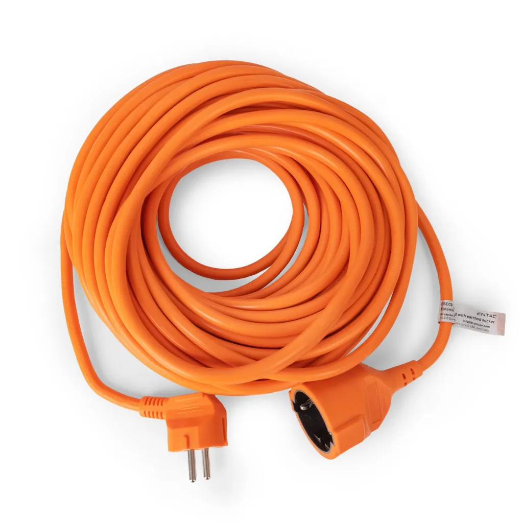 ENTAC lengőcsatlakozó/hosszabbító 20m, narancs