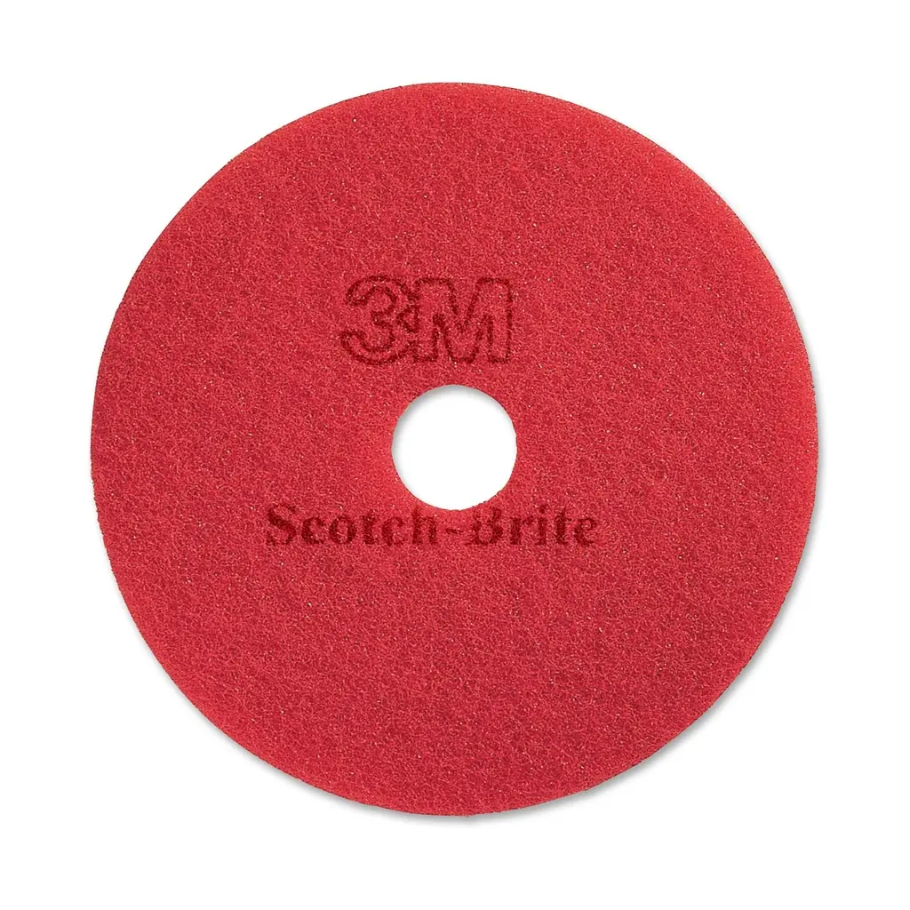 [3M7100182732] Pad 20", 505 mm, 3M SB 51, padlótisztító, piros